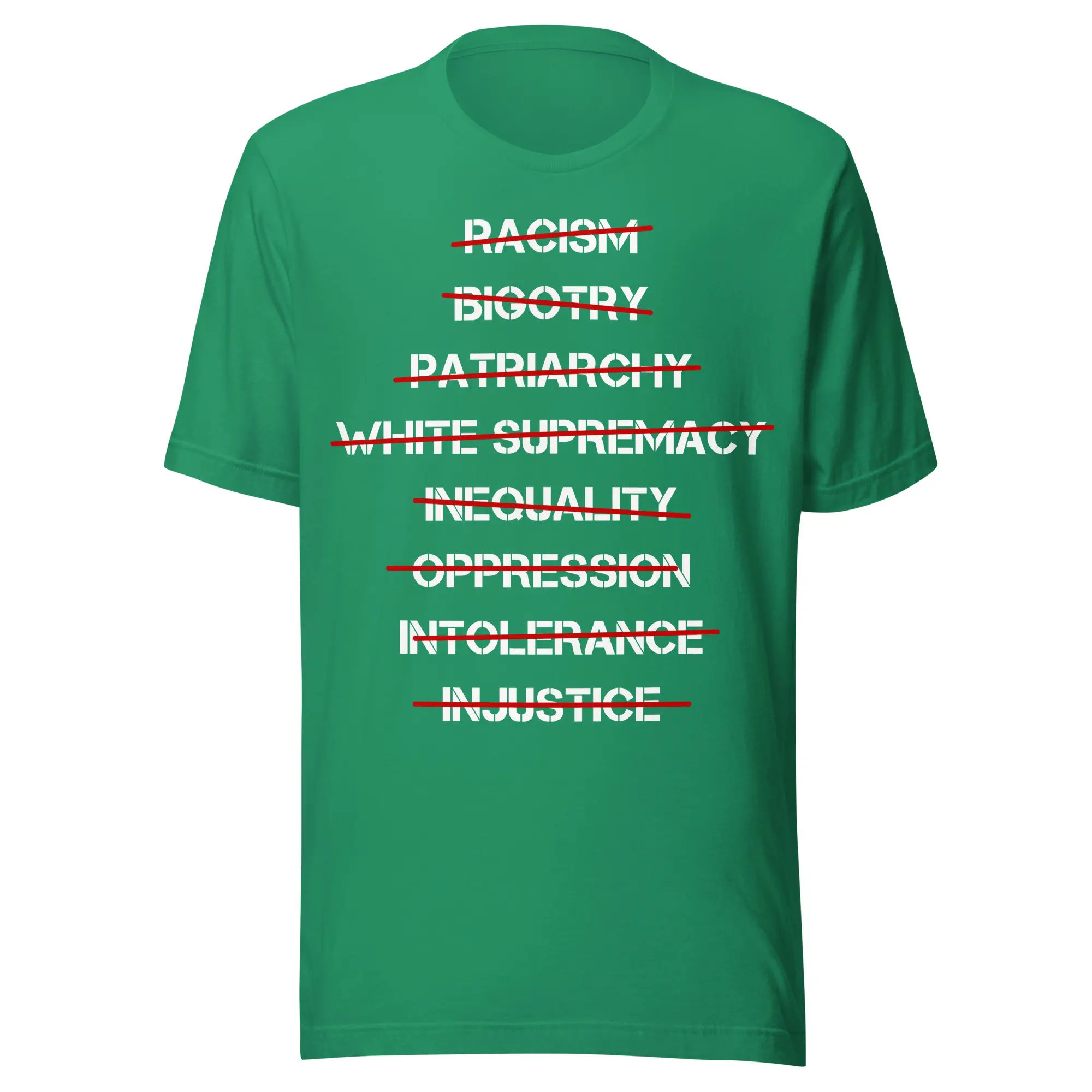 Anti Racism, Anti Bigotry, Anti Patriarchy T-Shirt - Image 8