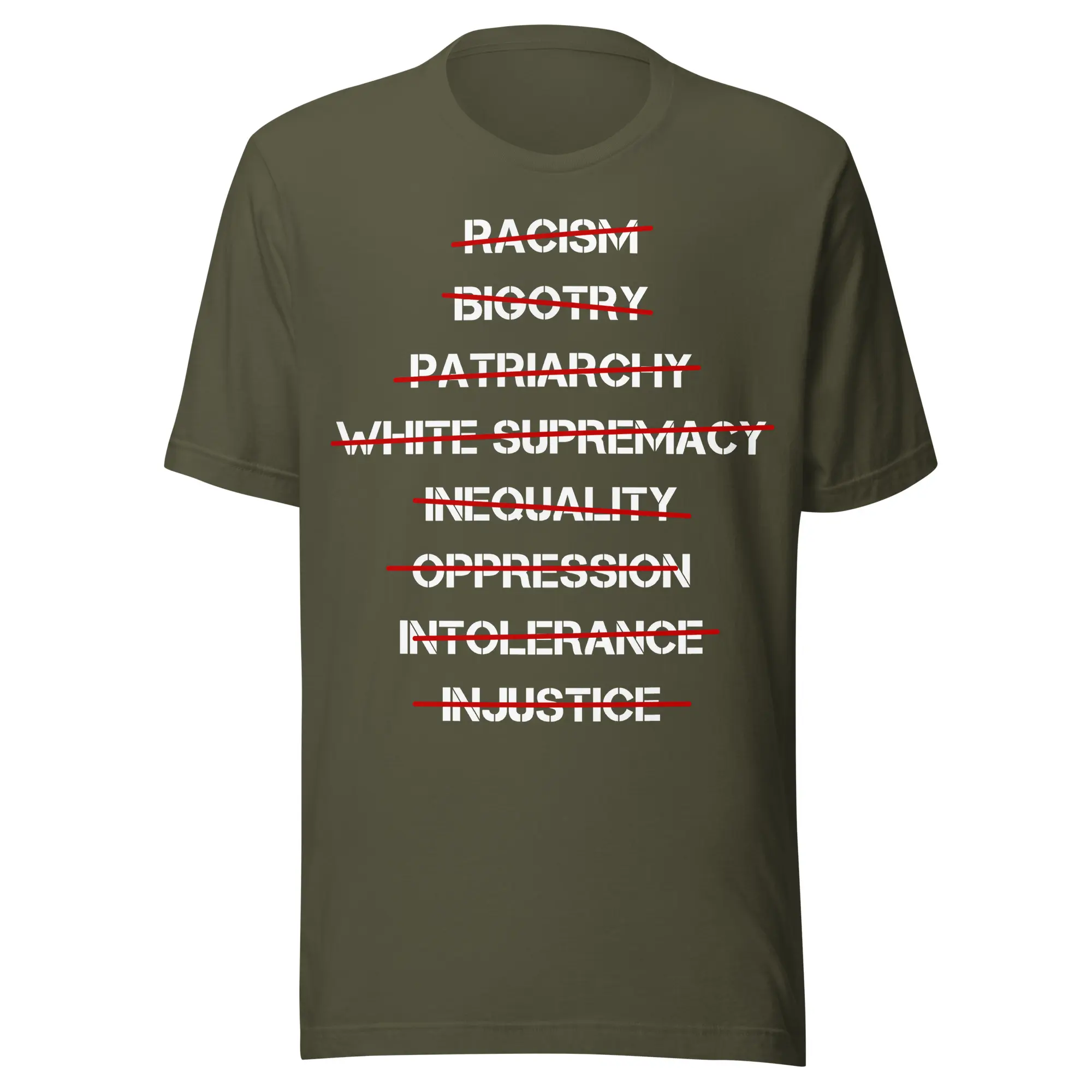 Anti Racism, Anti Bigotry, Anti Patriarchy T-Shirt - Image 7