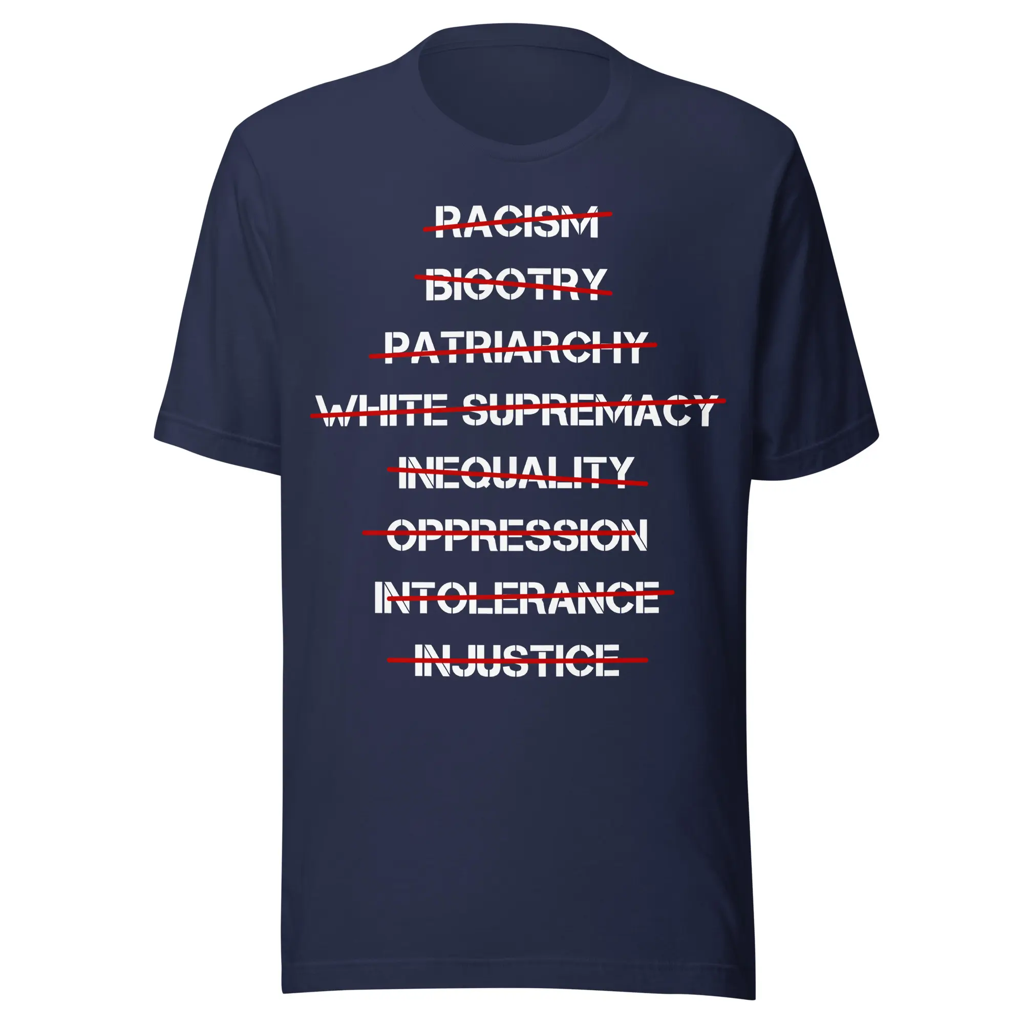 Anti Racism, Anti Bigotry, Anti Patriarchy T-Shirt - Image 4