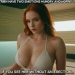 Men have two emotions hungry and horny_If you see him without an erection sit on his face