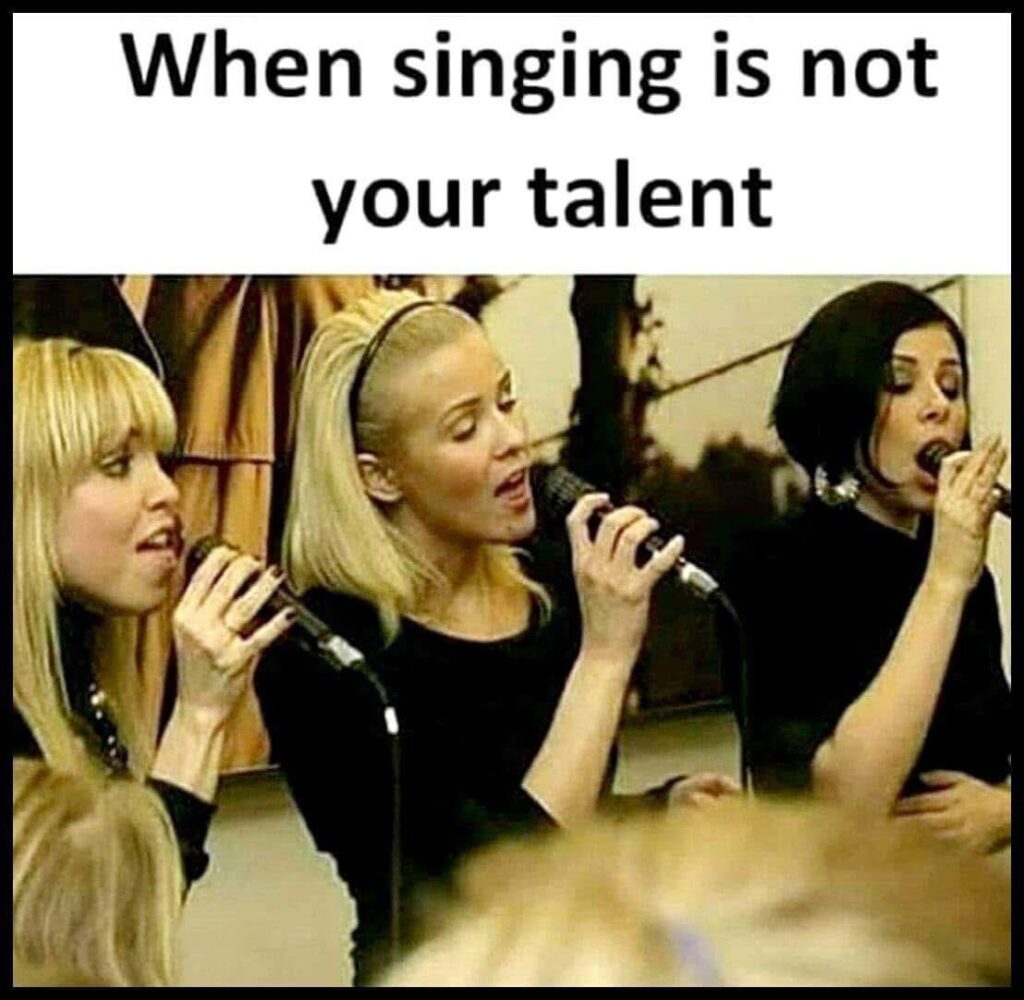 When singing is not your talent - blowjob meme