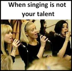 When singing is not your talent - blowjob meme
