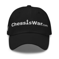 ChessIsWar.com Embroidered Hat