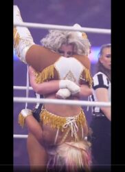 Toni Storm vs Mercedes Mone Tombstone Pussy Eating aew