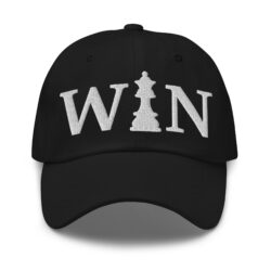 WiN Chess (Queen version) Embroidered Hat