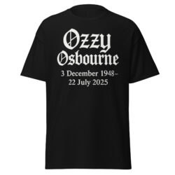 Ozzy Osbourne (3 December 1948 – 22 July 2025) T-Shirt