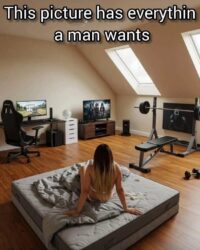 Everything a man wants