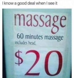 Massage 60 minutes includes head