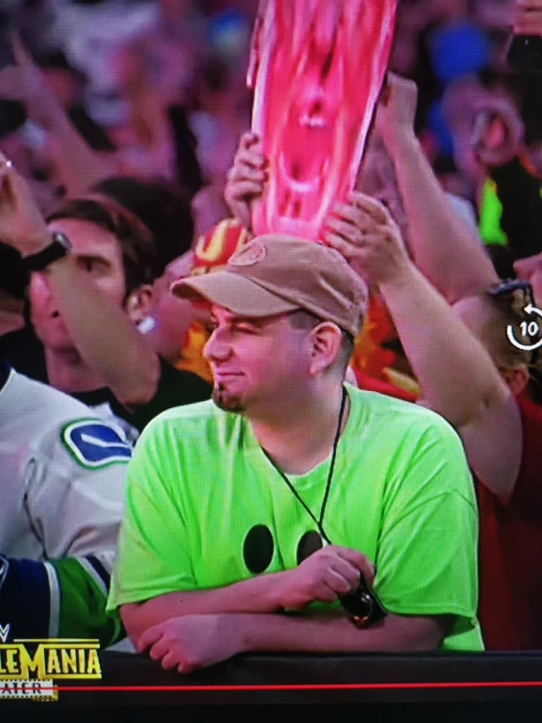 wwe Green Shirt Guy