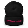PYGear.com Embroidered Cuffed Beanie
