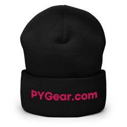 PYGear.com Embroidered Cuffed Beanie