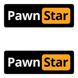 PAWN STAR (Chess Parody logo) Stickers