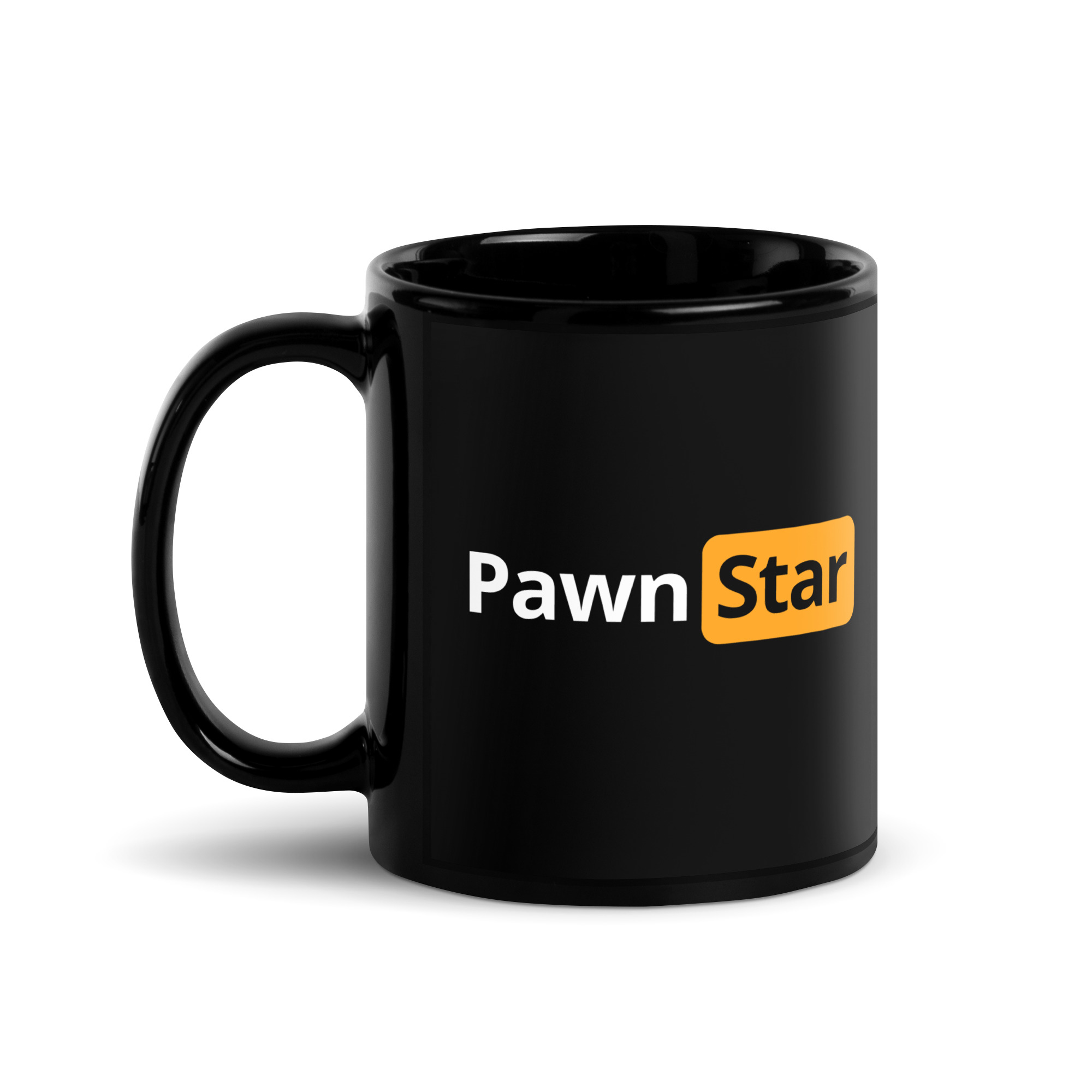 PAWN STAR (Chess Parody logo) Mug - Image 2