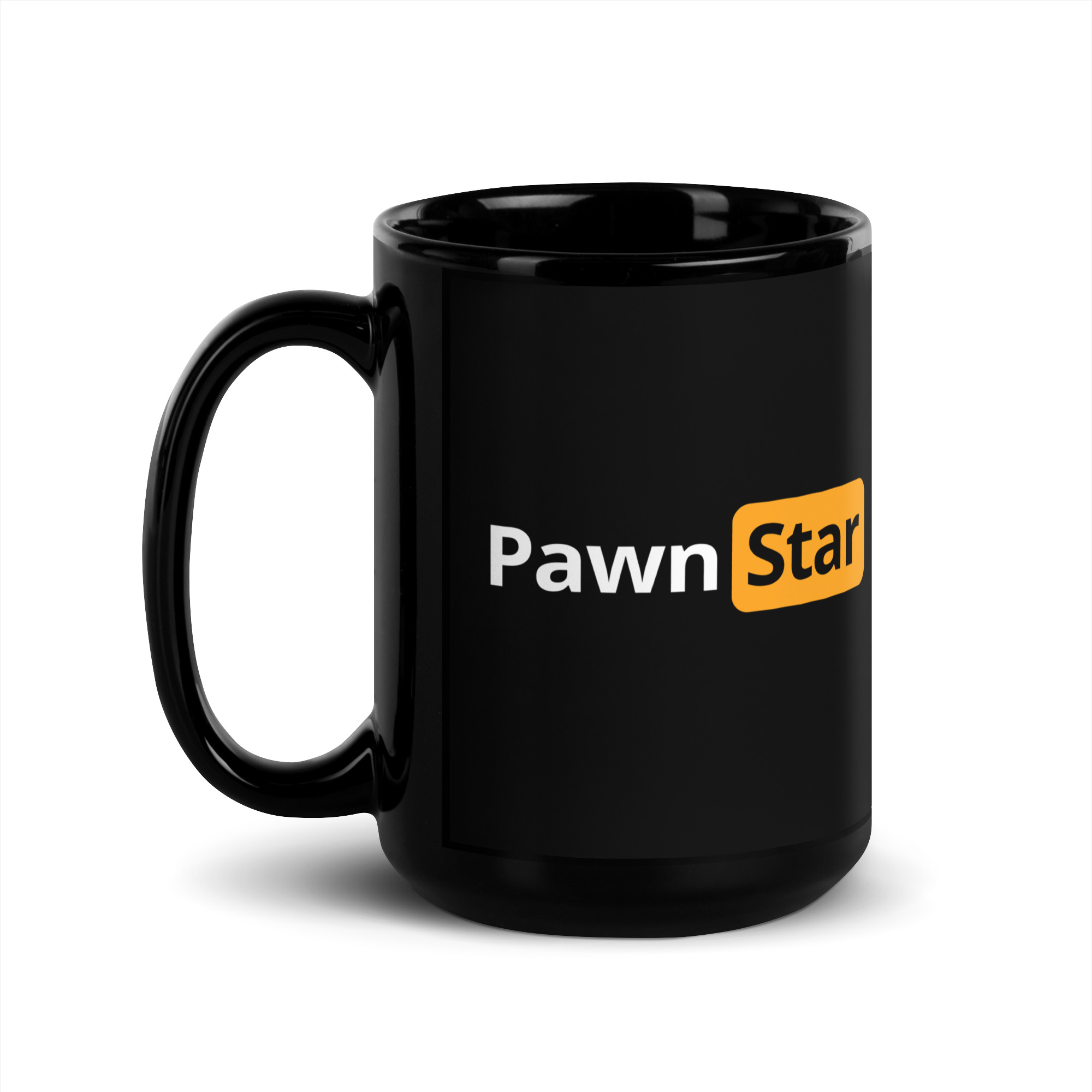 PAWN STAR (Chess Parody logo) Mug - Image 4