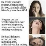 Women loves aloofness