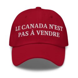 Casquette ‘Le Canada N’est Pas À Vendre’