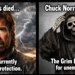 Chuck Norris dead meme