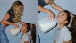 Sophie Rain got milk