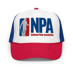 NPA National Pimp Association trucker hat (Embroidered)