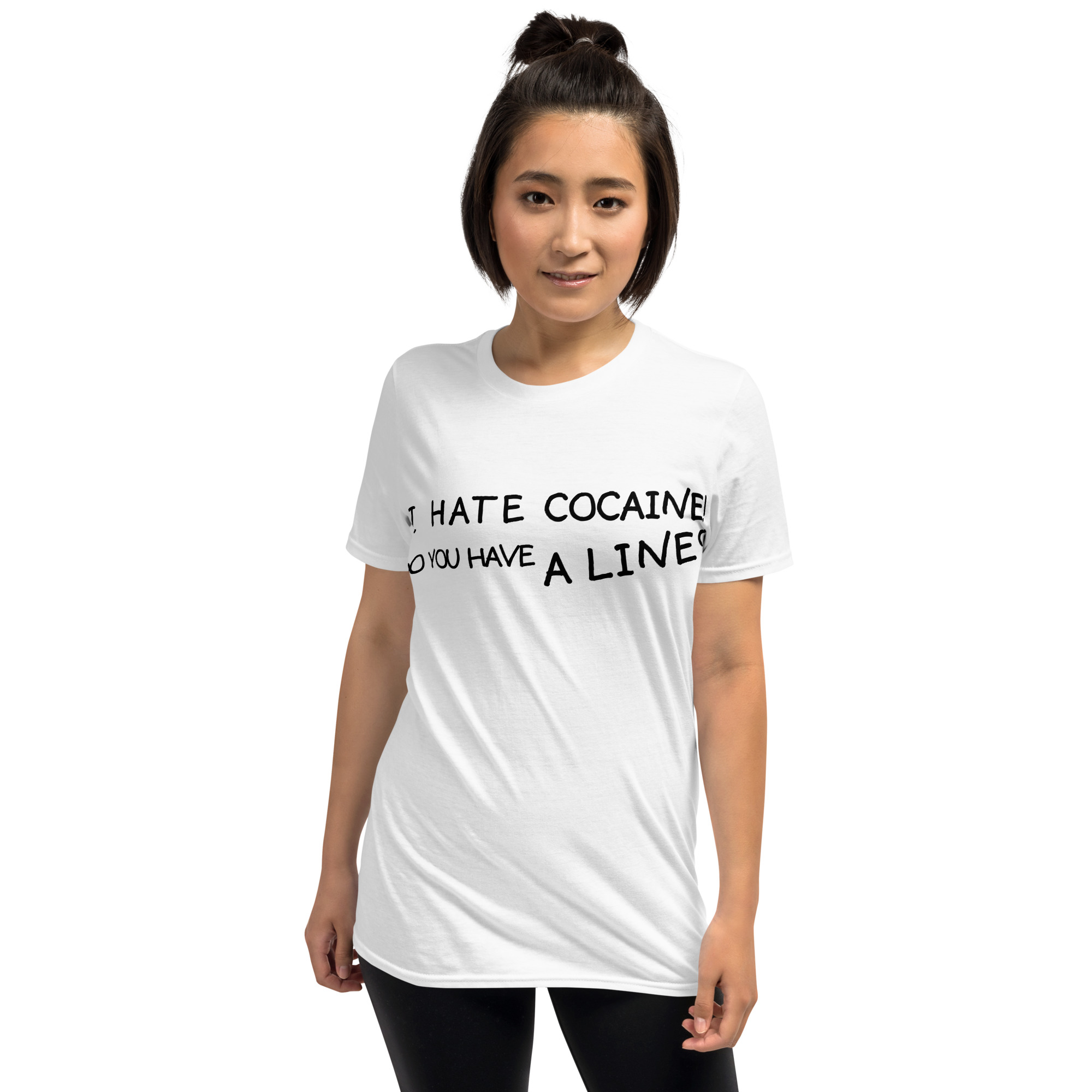 I Hate Cocaine Do You Have A Line – Courtney Love t-shirt - Image 2