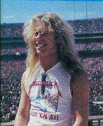 AlcoholicA Drank' Em All shirt as worn by James Hetfield of MetallicA