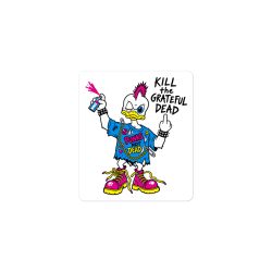 Alternative view of Kill The Grateful Dead (worn by Kurt Cobain / Nirvana) sticker