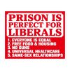 Prison Is Perfect For Liberals sticker