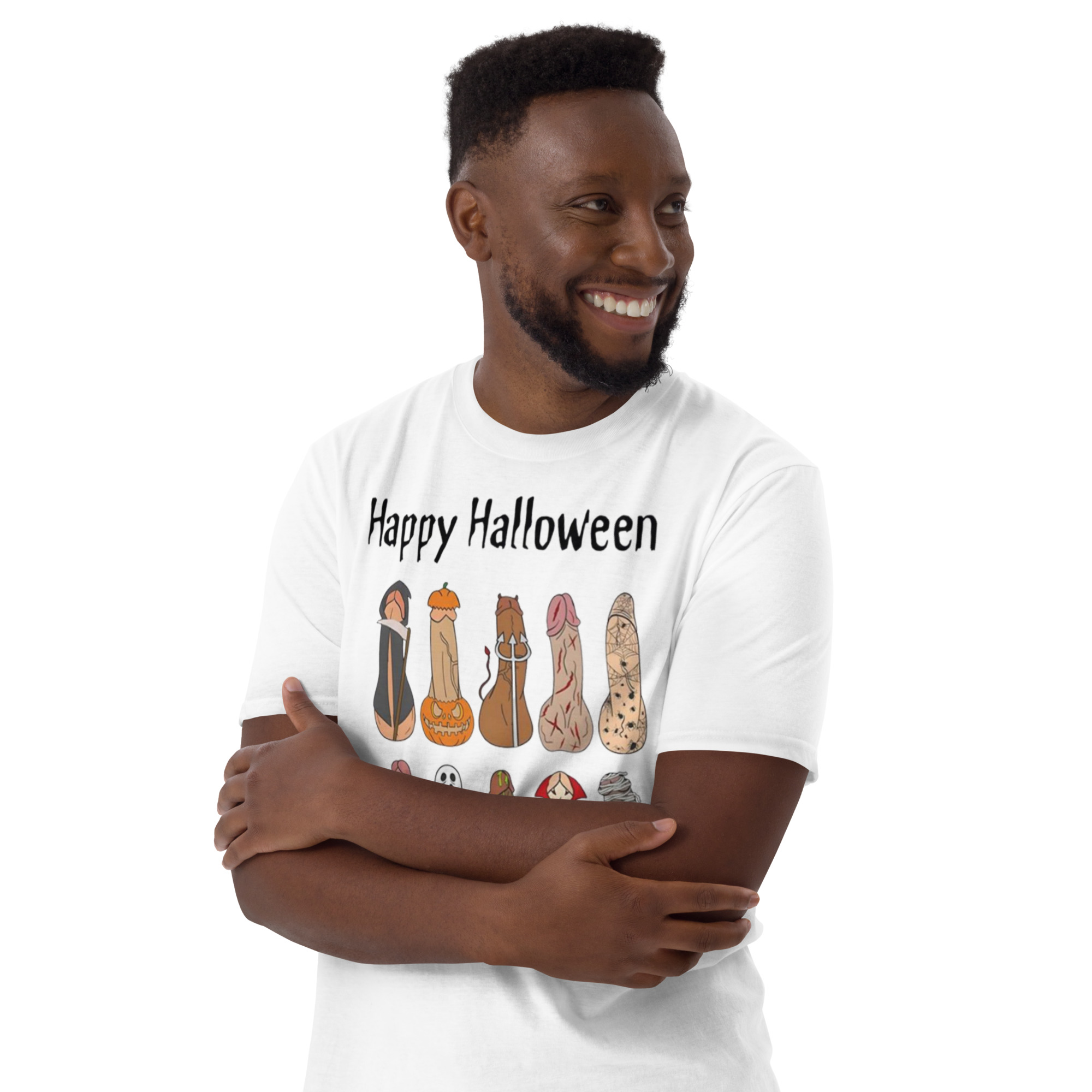 Happy Halloween Dick T-Shirt - Image 3