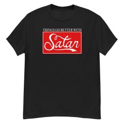 Things Go Better With Satan T-Shirt as worn by James Hetfield MetallicA