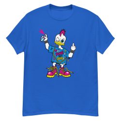 Punk Duck Cartoon T-Shirt worn by Kurt Cobain, Nirvana - Image 5
