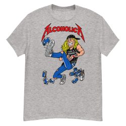 AlcoholicA drunk cartoon T-Shirt - Image 6