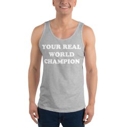 Your Real World Champion Tank Top - Image 7