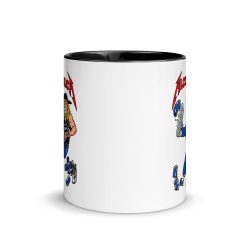 AlcoholicA Mug with Color Inside - Image 3