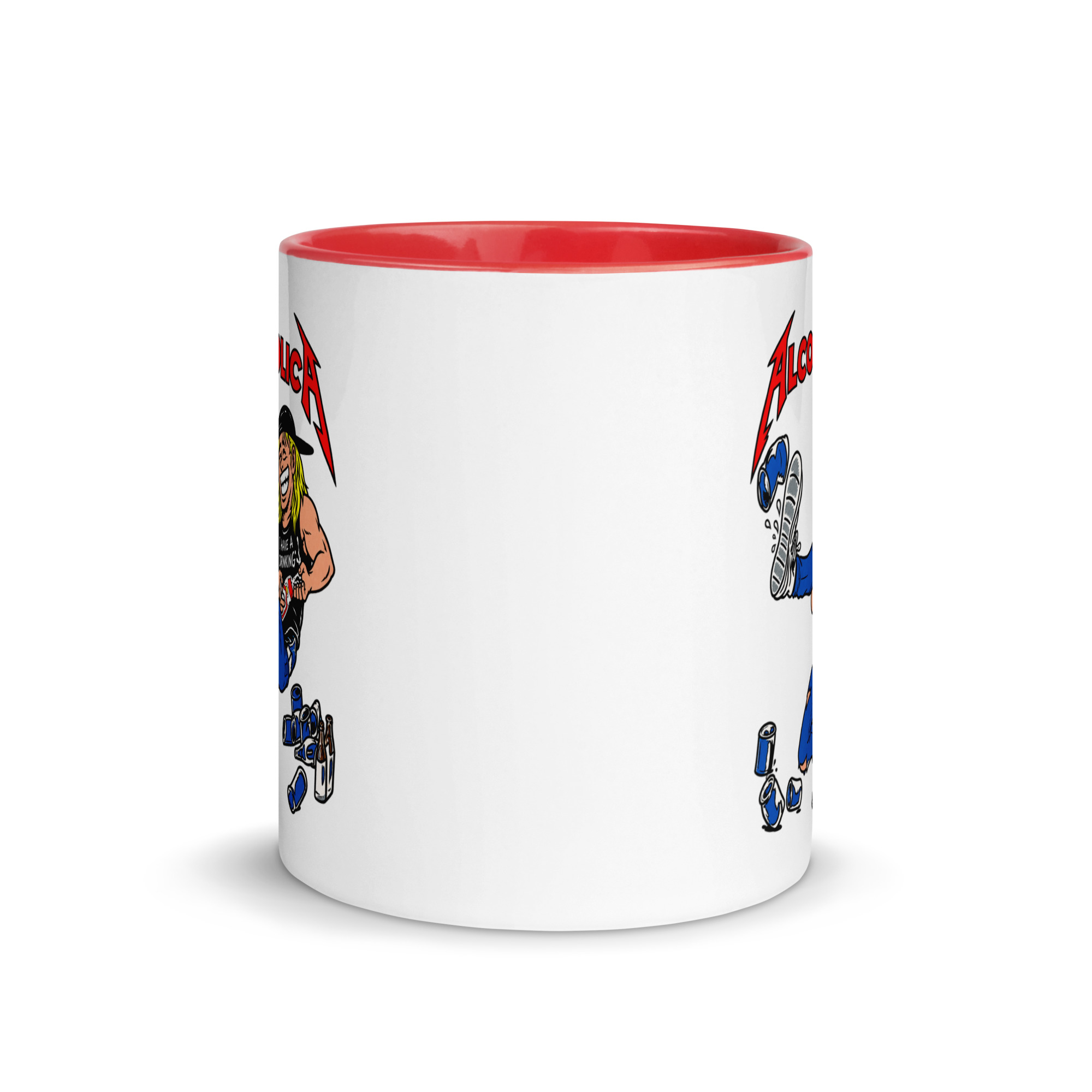 AlcoholicA Mug with Color Inside - Image 8