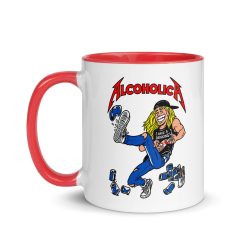 AlcoholicA Mug with Color Inside - Image 9